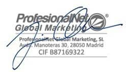 Sello con firma ProfesionalNet Avd. Manoteras 30